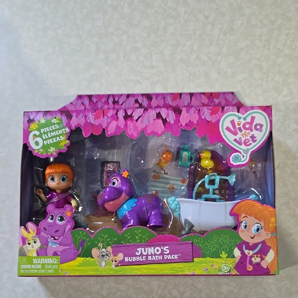 Purple Doll & Accessories Set‎ with Vibrant Packaging